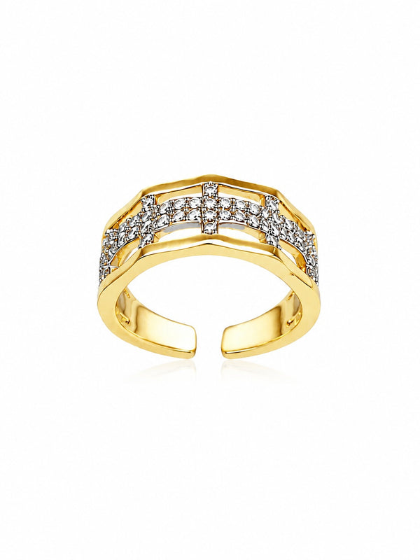 Gold Open Ring
