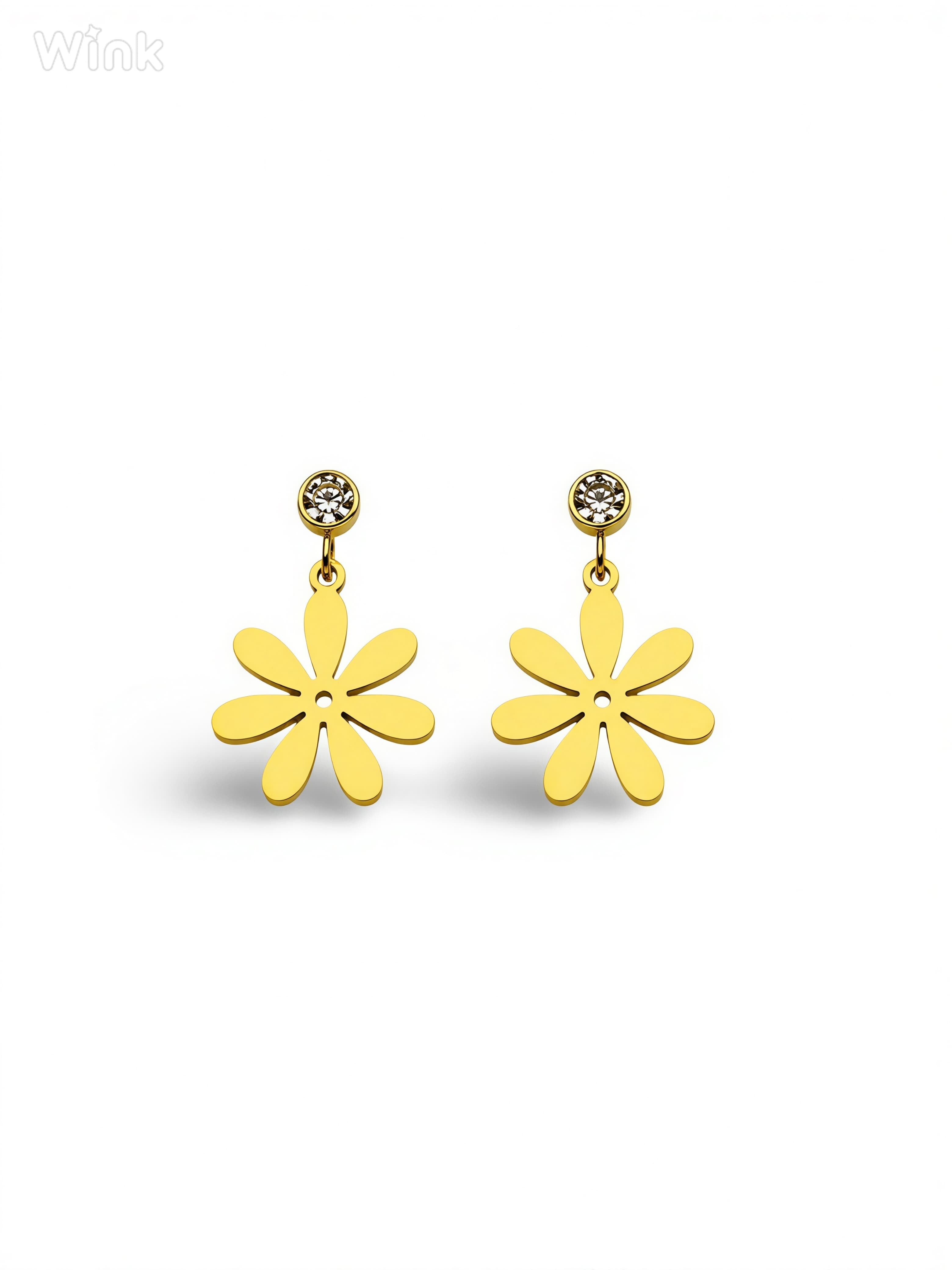Flower Drop Earrings