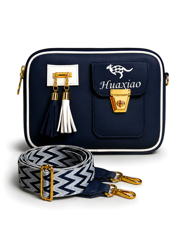 Navy Blue Crossbody Bag