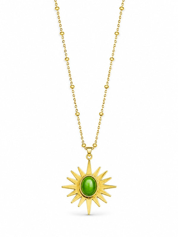Sun Pendant Necklace