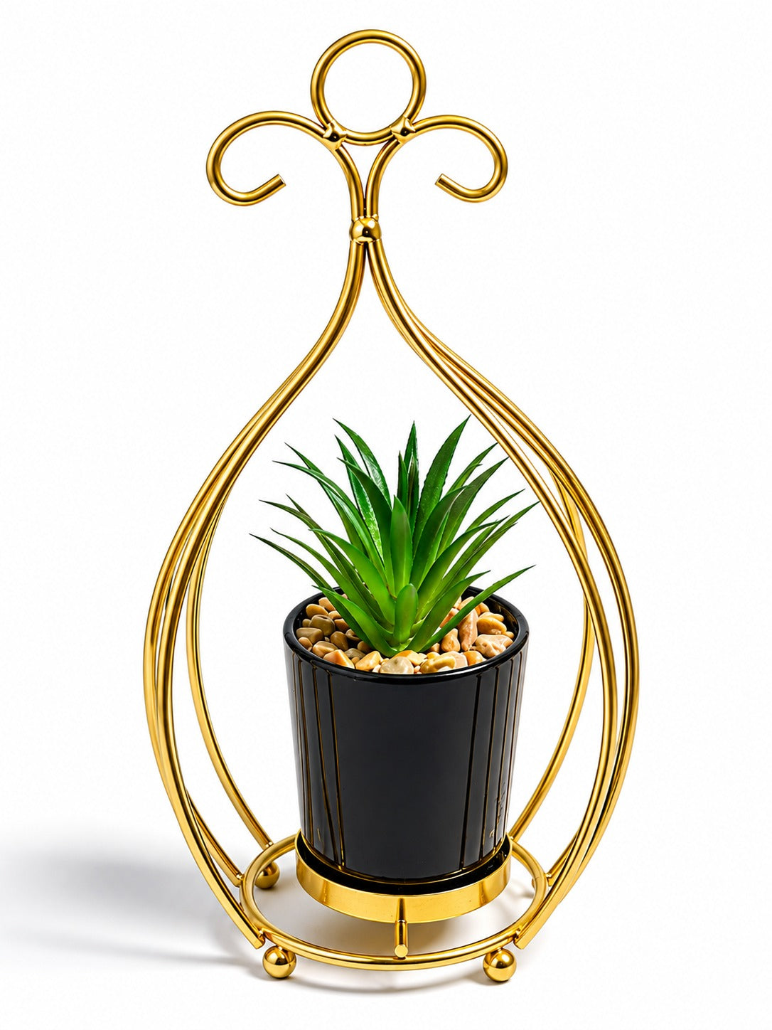 Gold Plant Stand