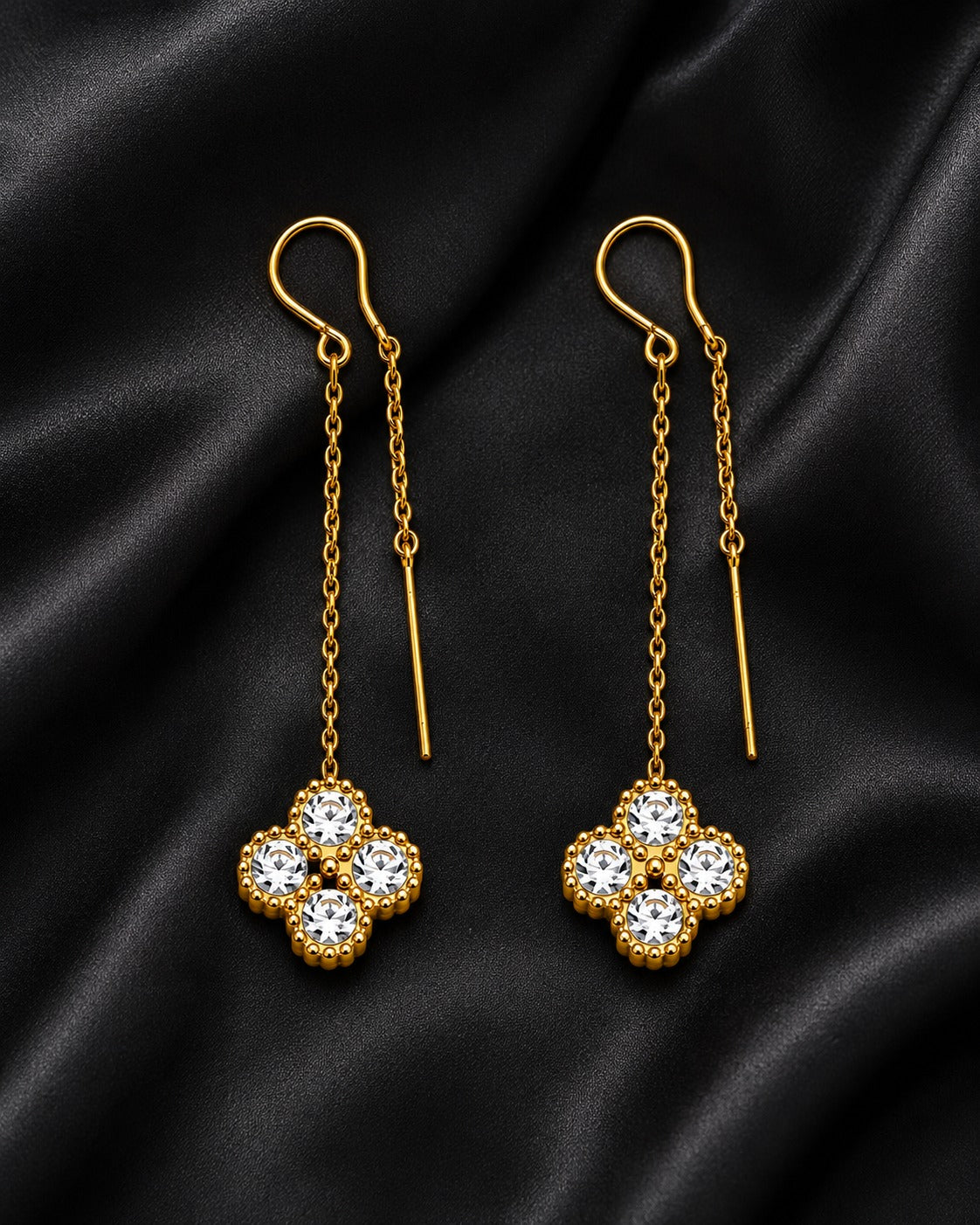 Gold Drop Earrings